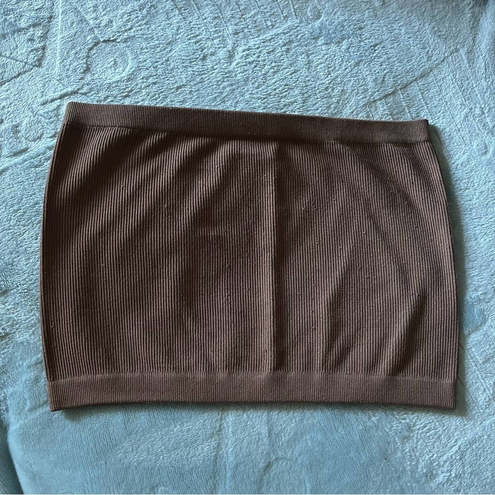 $3 if bundled 💕Bozzolo Brown tube top Casual